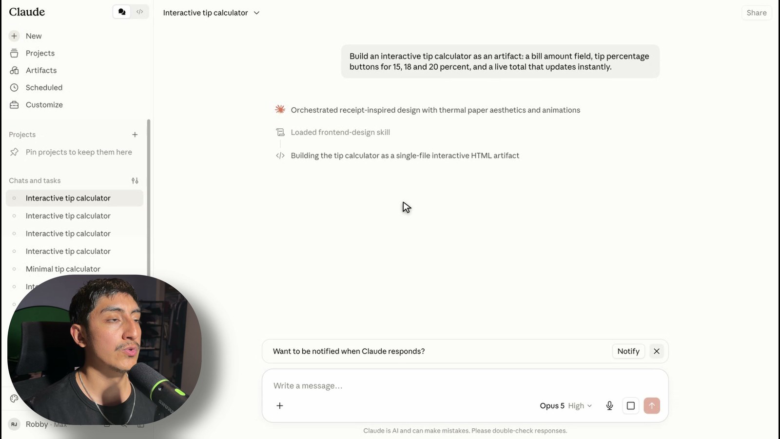 Claude AI Full Course for Beginners: The Complete Web App Guide (No Code) thumbnail