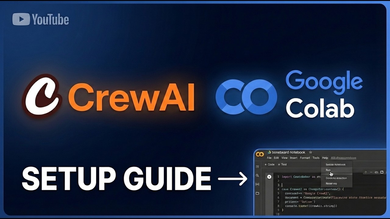 Build Your Own AI Team: How to Use CrewAI and Gemini in Google Colab thumbnail