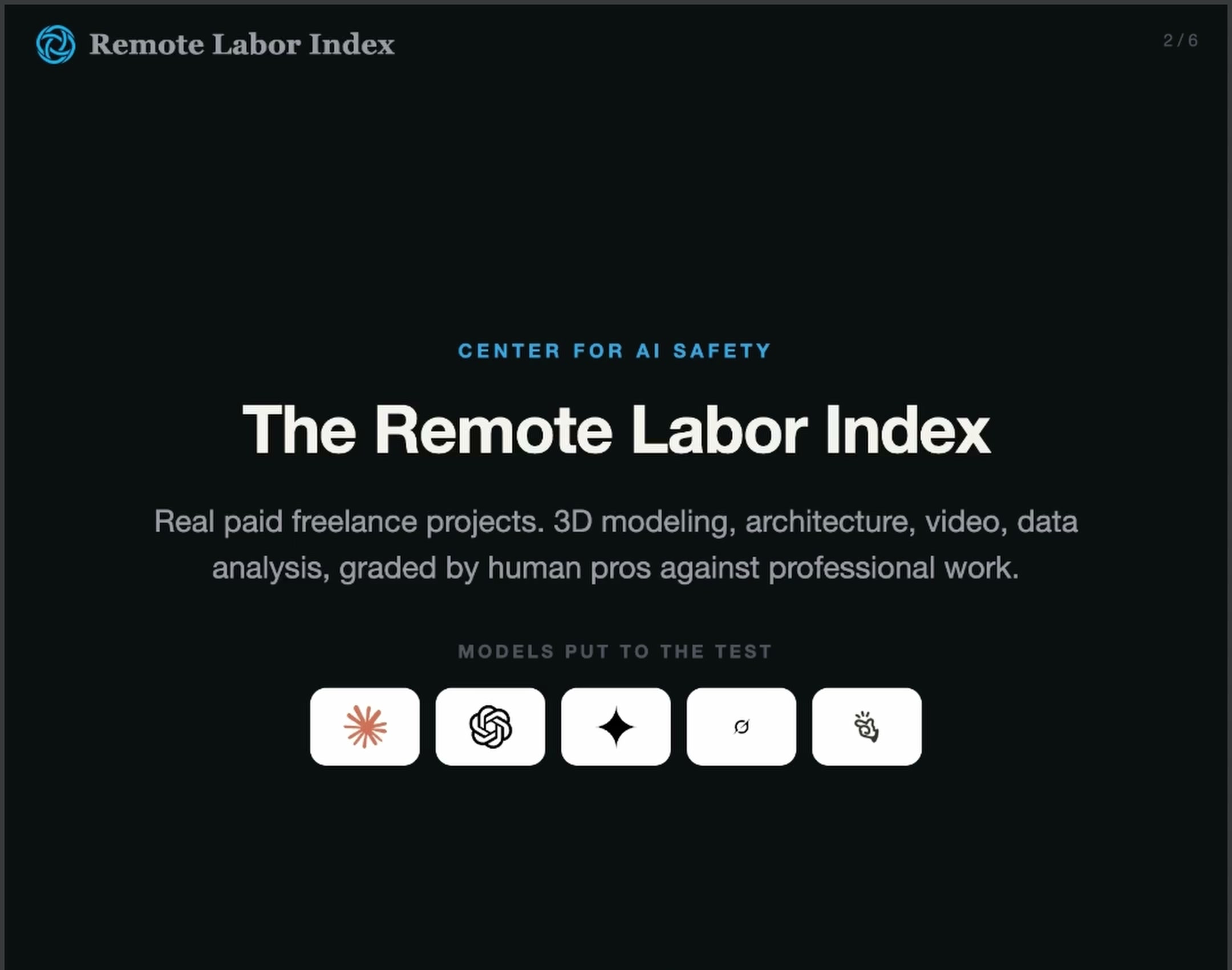 Don't Lose Your Job to AI: The Remote Labor Index Results thumbnail