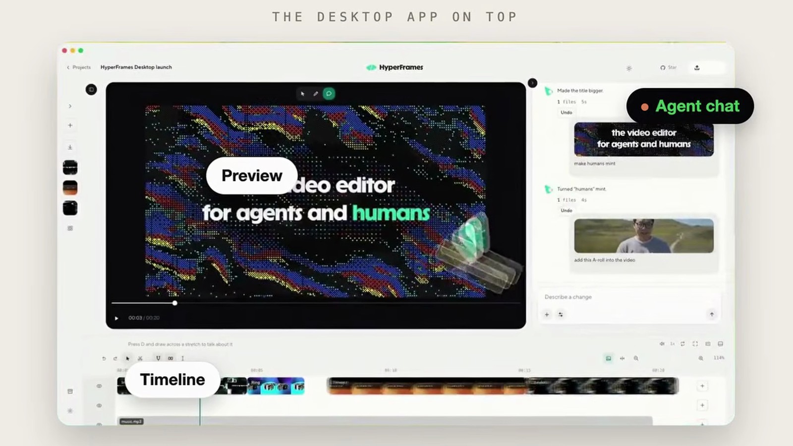 HyperFrames Studio Lets Claude Code Edit Your Videos With You thumbnail