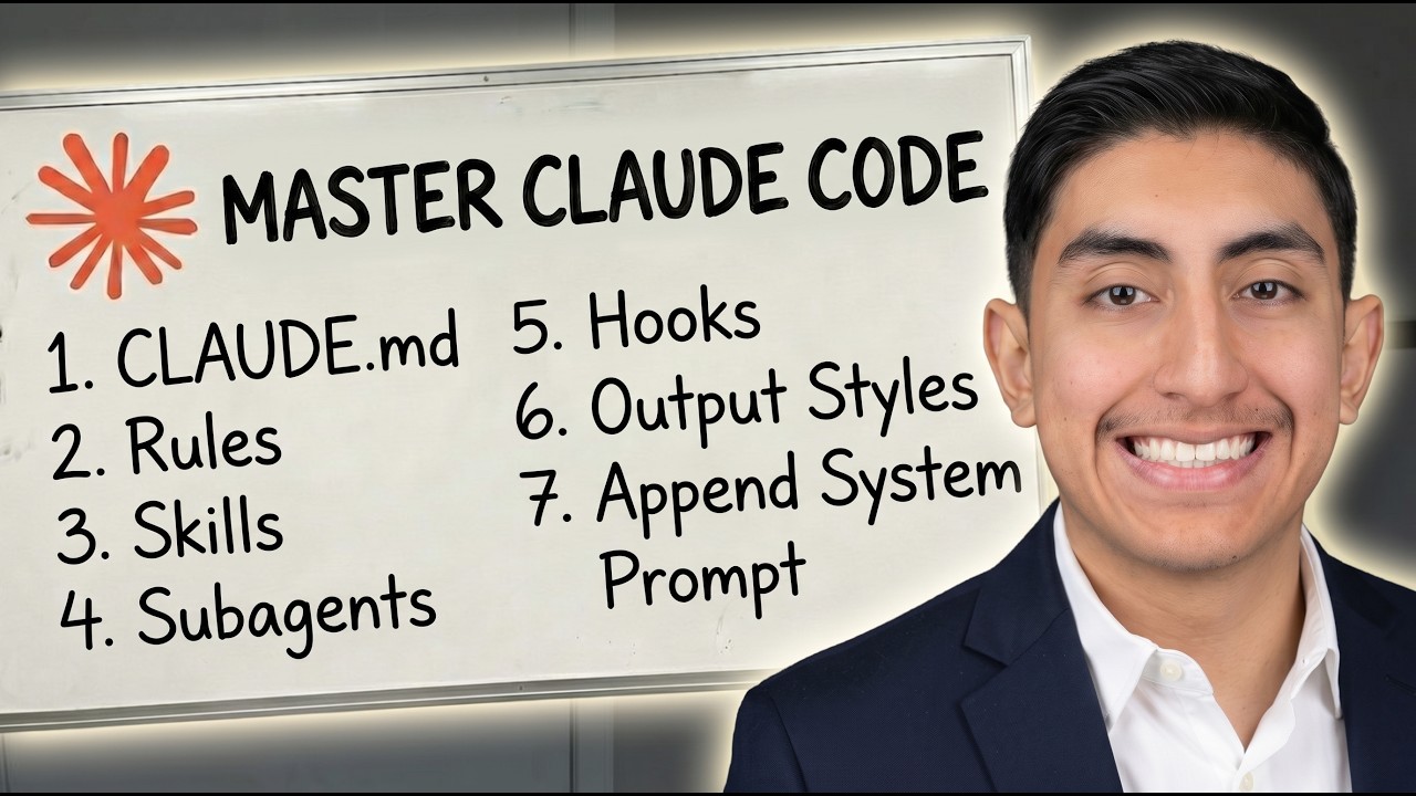 Master Claude Code: The 7 Ways to Steer Its Behavior thumbnail