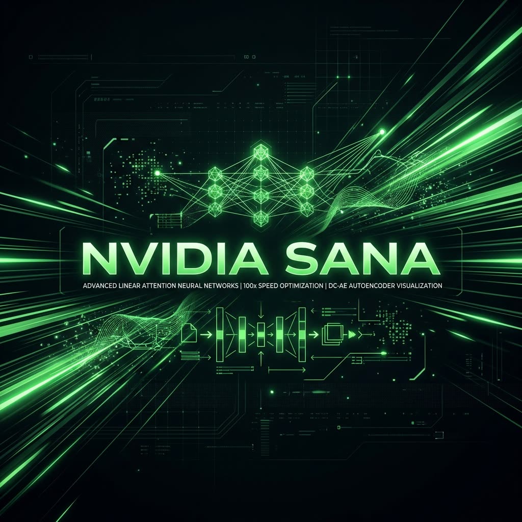NVIDIA Sana: The 100x Faster FREE Open Source 4K Image and Video World Model thumbnail