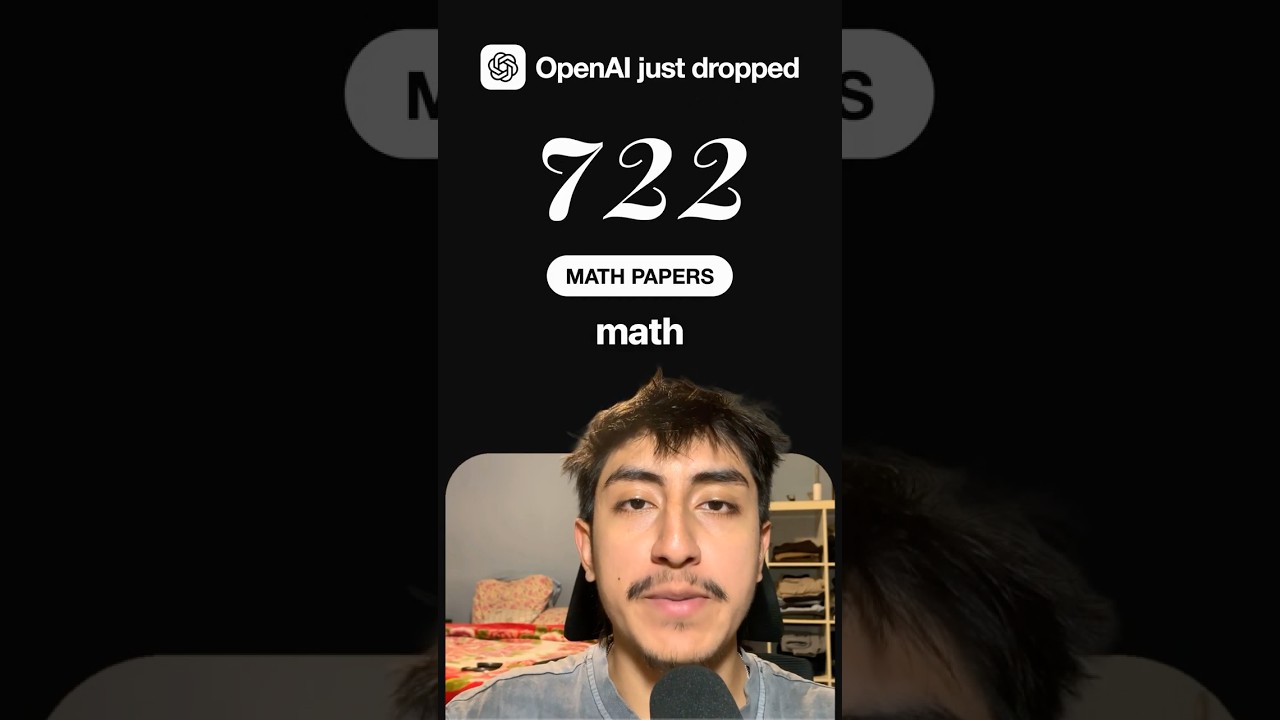 OpenAI Just Dropped 722 Math Papers Written by AI thumbnail
