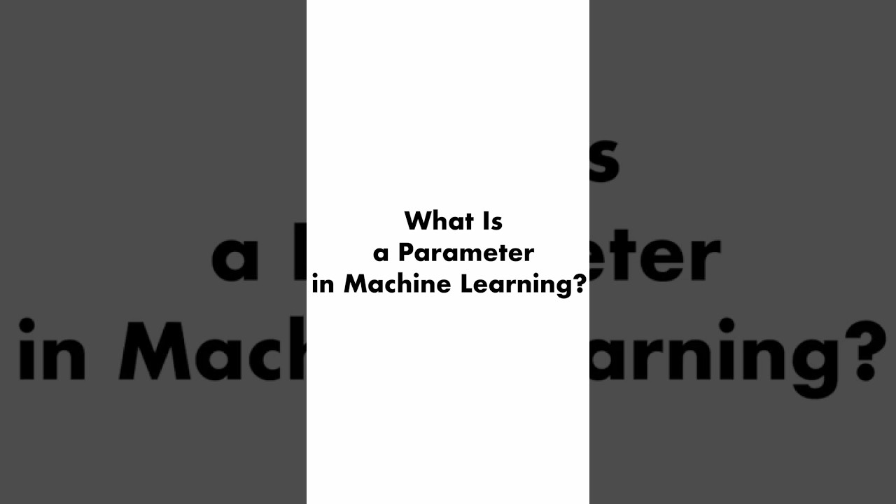 What Are AI Parameters? A Simple Guide to Machine Learning thumbnail