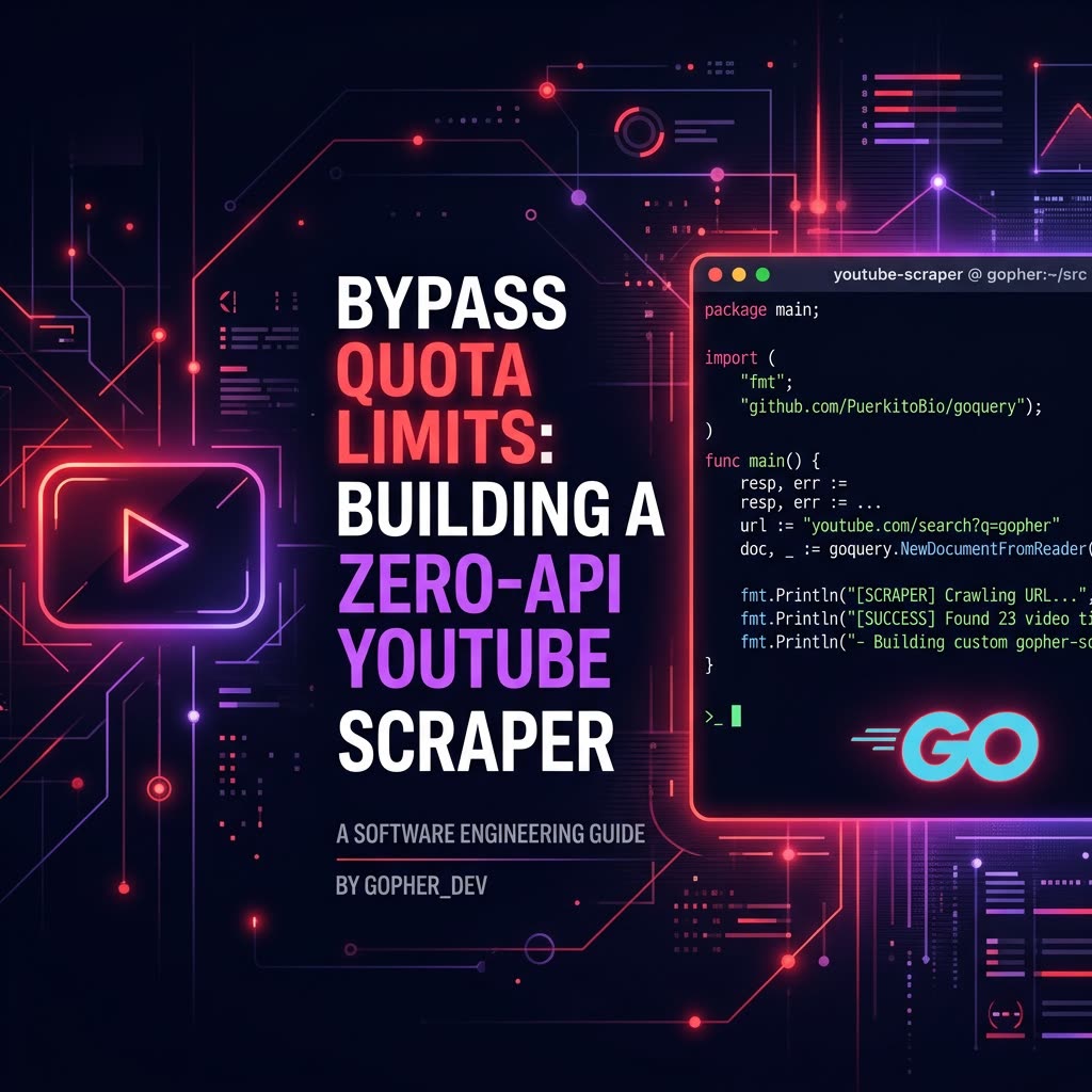 Bypass Quota Limits: Building a Zero-API YouTube Scraper thumbnail