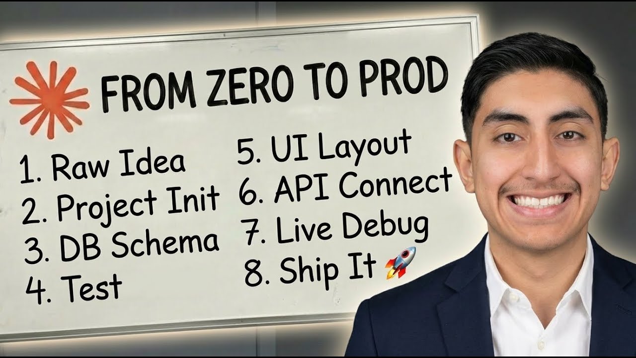 Zero to Shipped: Building a Video Recorder App Live With Claude Code thumbnail
